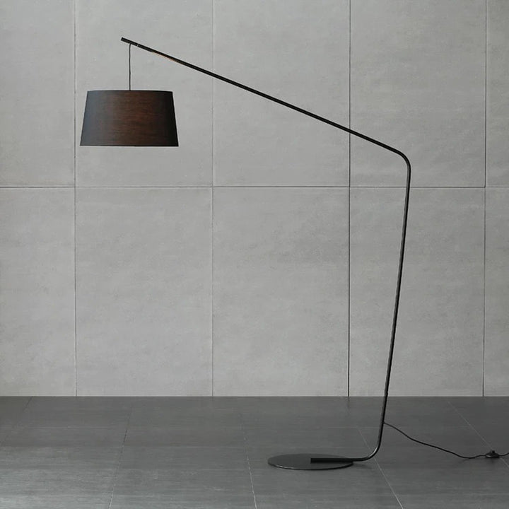 Modern Arc Floor Lamp with Adjustable Shade