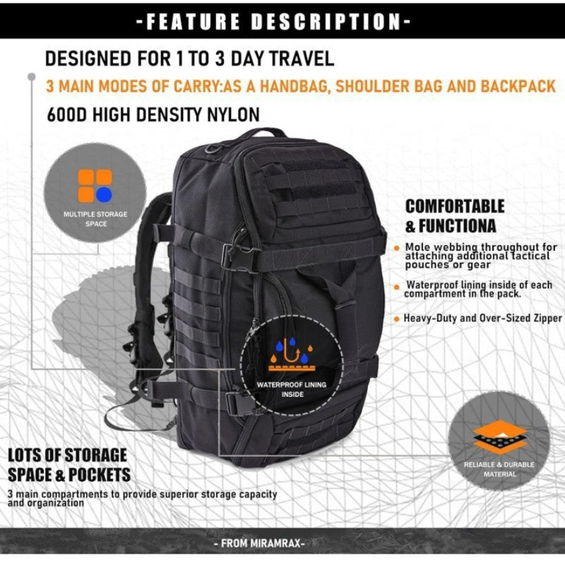Tactical Adventure Duffle Bag Kalsten