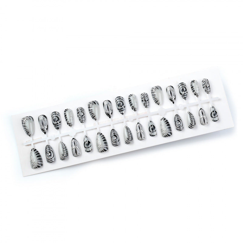 Artistic Gothic Press-On Nail Set