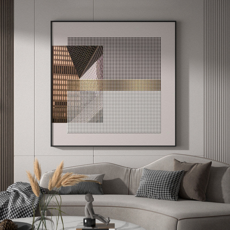 Modern Geometric Wall Art Print