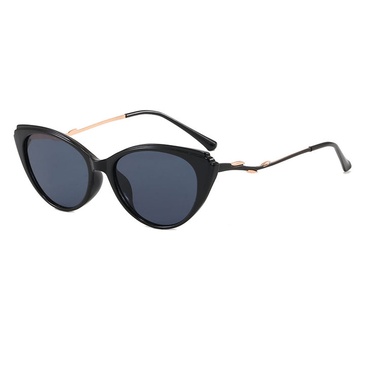 Fashionable Cat-Eye Glasses with Filigree Design Kalsten