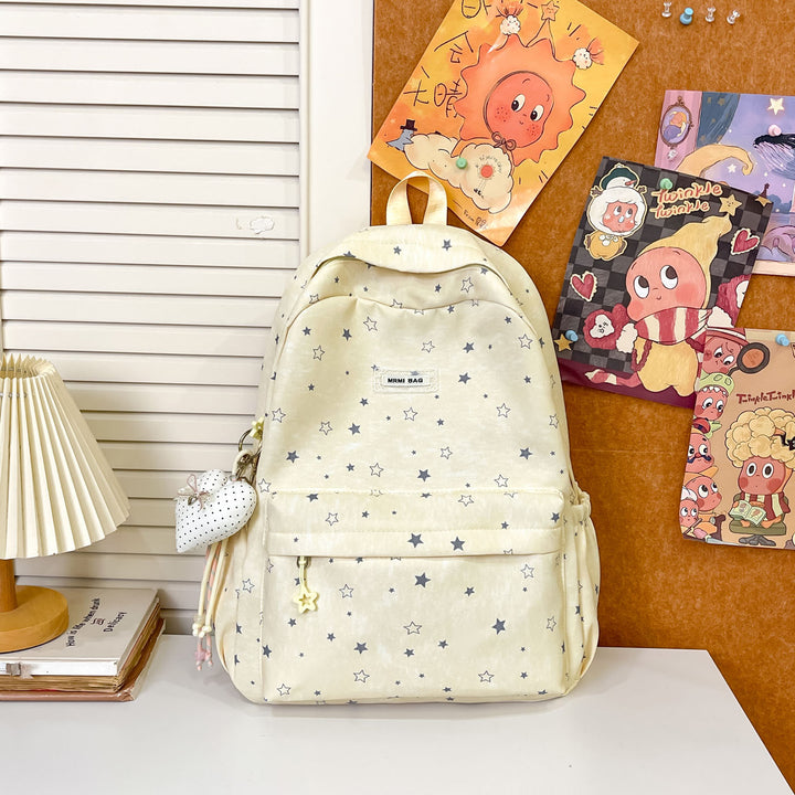 Star-Patterned Casual Backpack Kalsten