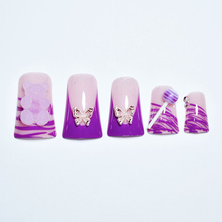 Artistic Press-On Nail Enhancements Kalsten