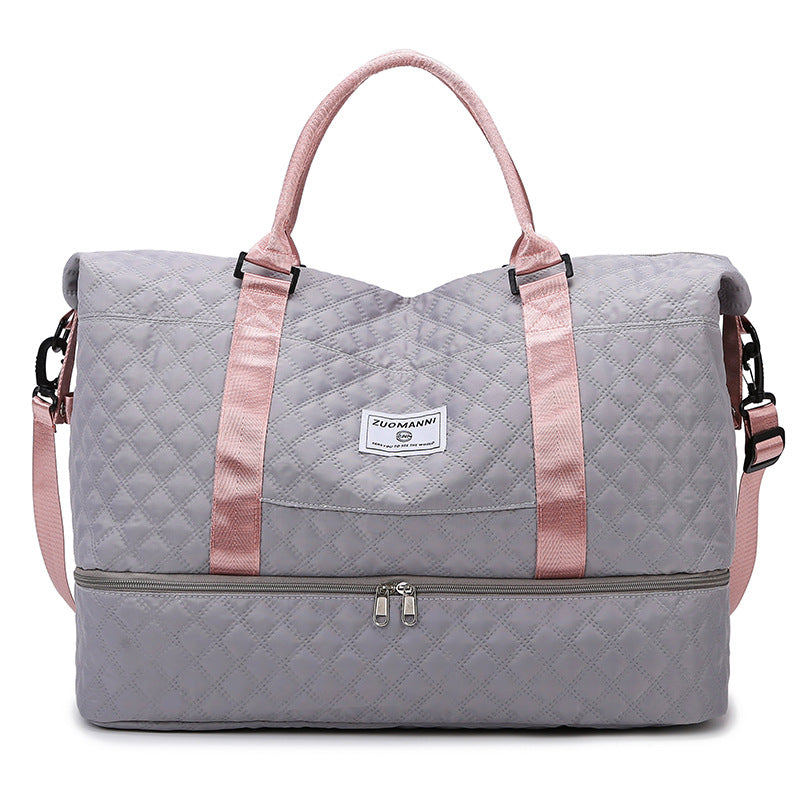Stylish Quilted Travel Duffel Kalsten