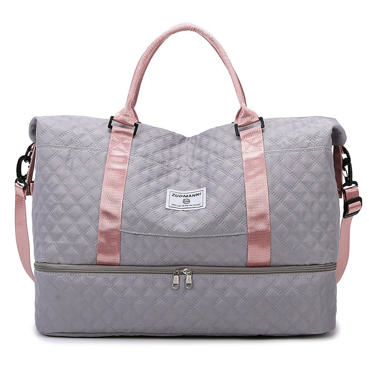 Stylish Quilted Travel Duffel Kalsten