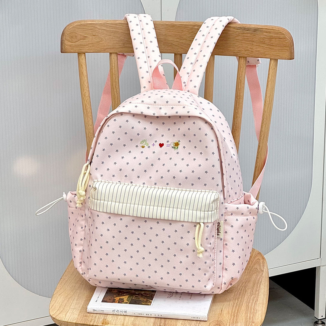 Casual Star-Printed Backpack Kalsten