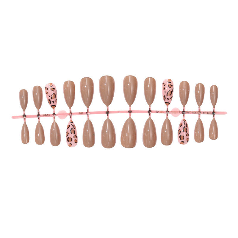 Creative Animal Print Press-On Nail Art Set Kalsten