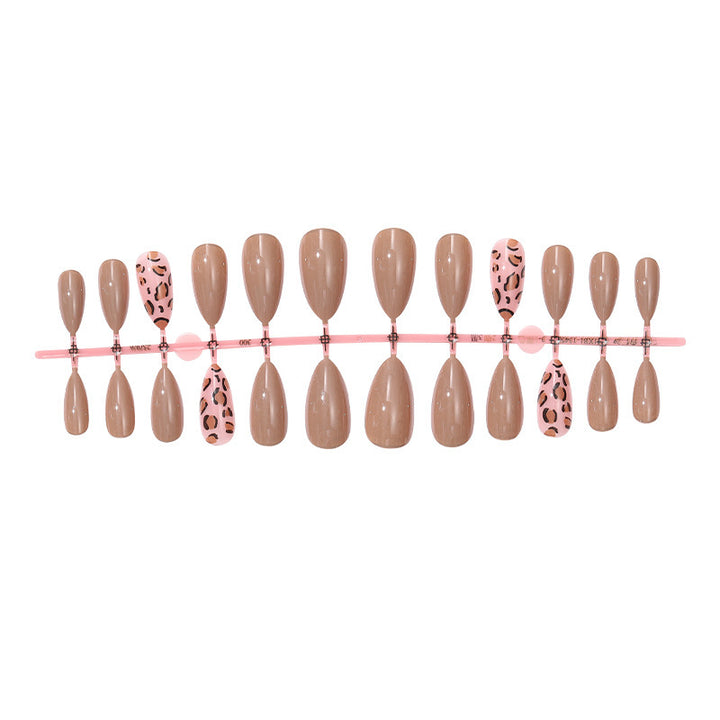 Creative Animal Print Press-On Nail Art Set Kalsten