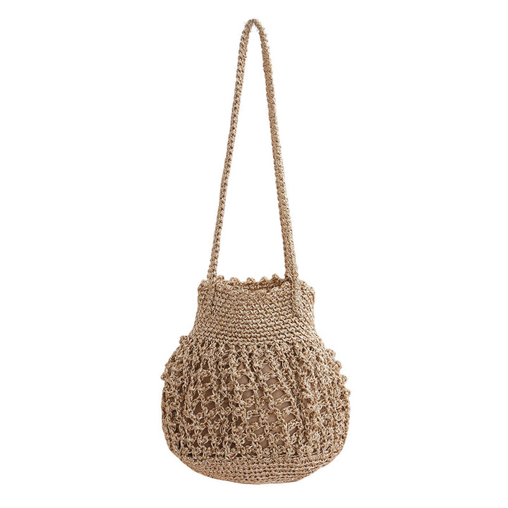 Handmade Macrame Bag with Open Structure Kalsten