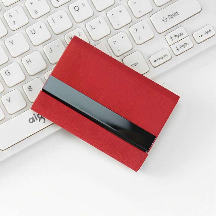 Stylish Fabric Business Card Case