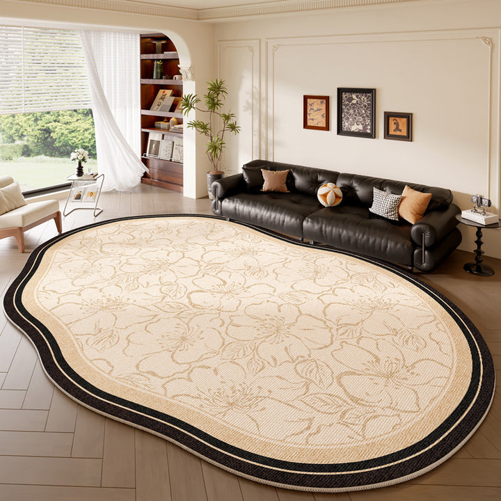 Decorative Floral Pattern Area Rug Kalsten