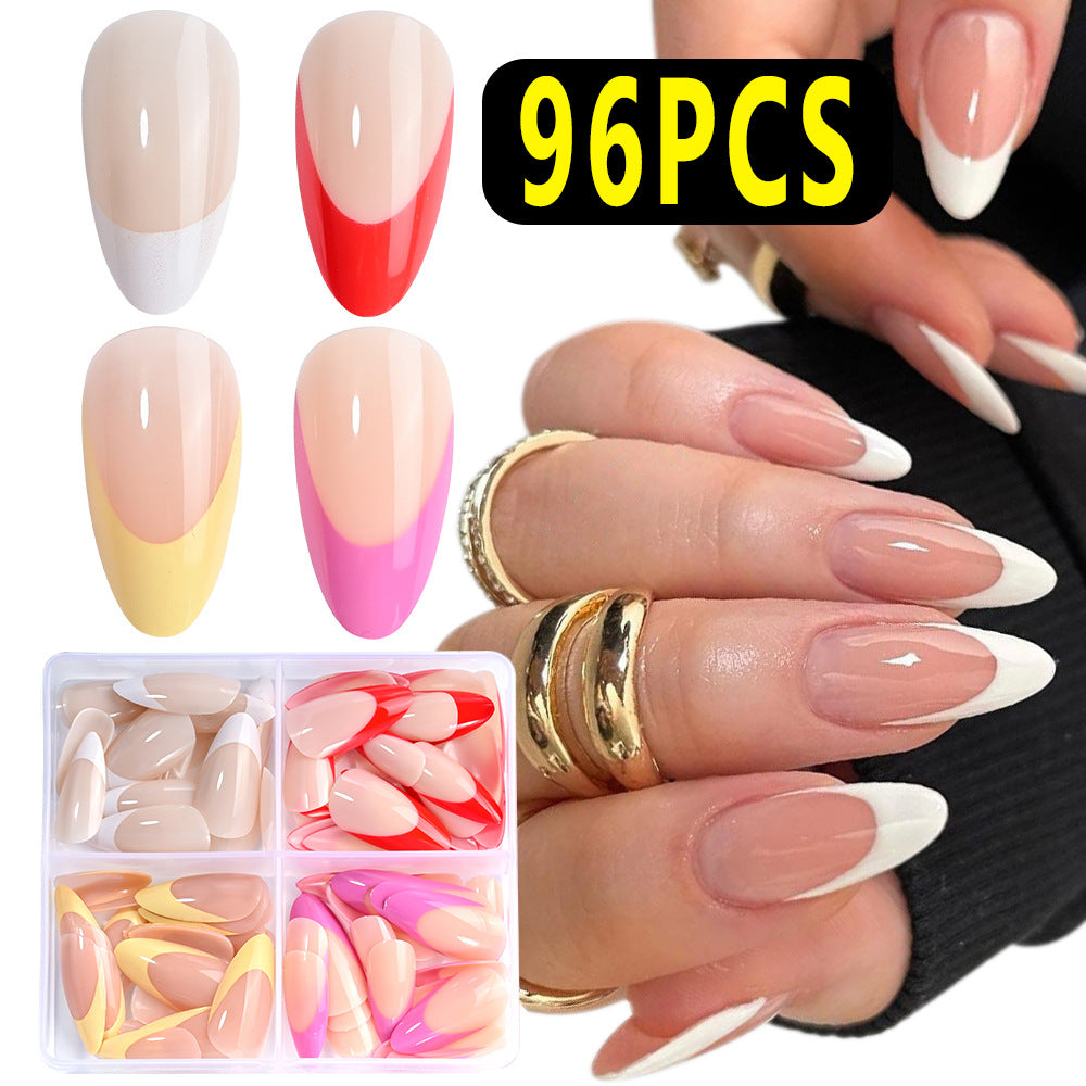 Stylish Almond-Shaped Press-On Nail Collection Kalsten
