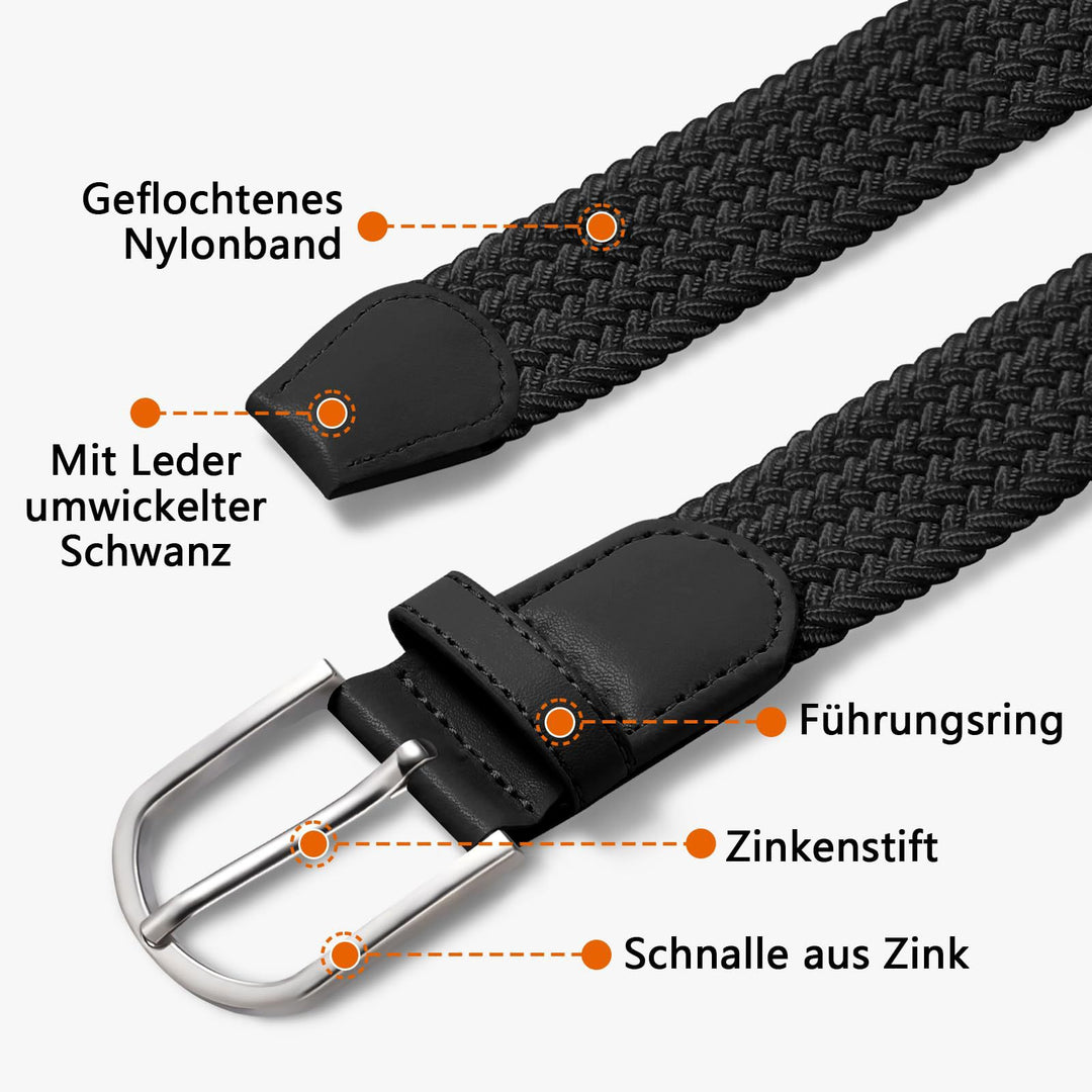 Woven Leather Belt Kalsten