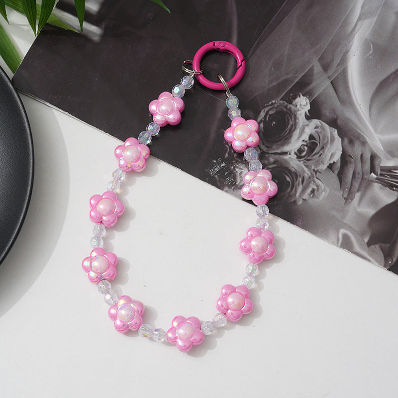 Floral Beaded Phone Chain kalsten