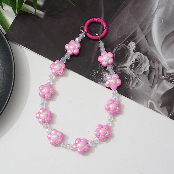 Floral Beaded Phone Chain kalsten