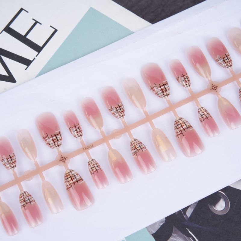 Artistic Ombre Press-On Nail Tips Set Kalsten