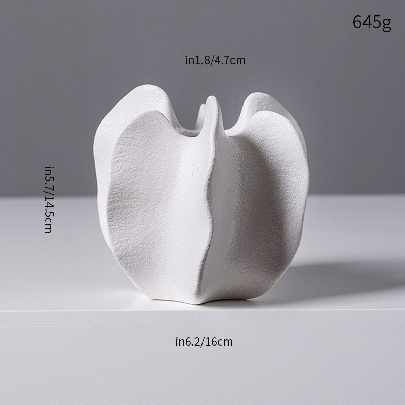 Textured Modern Decorative Ceramic Vase Kalsten