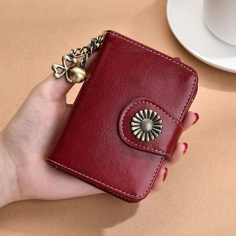 RFID Blocking Leather Card Holder
