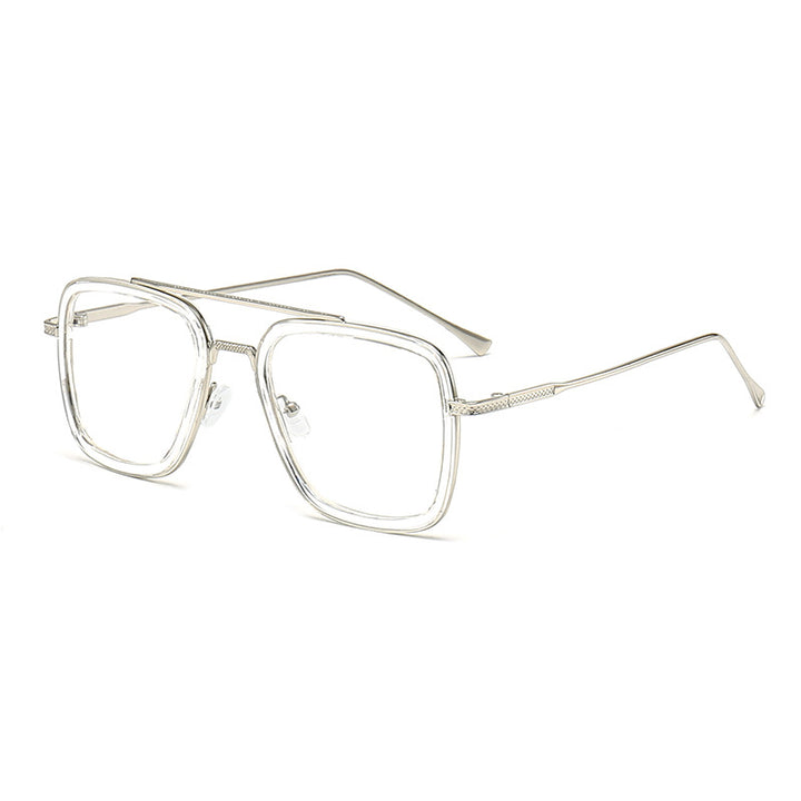Women's fashionable square sunglasses with glamorous metal frame Kalsten