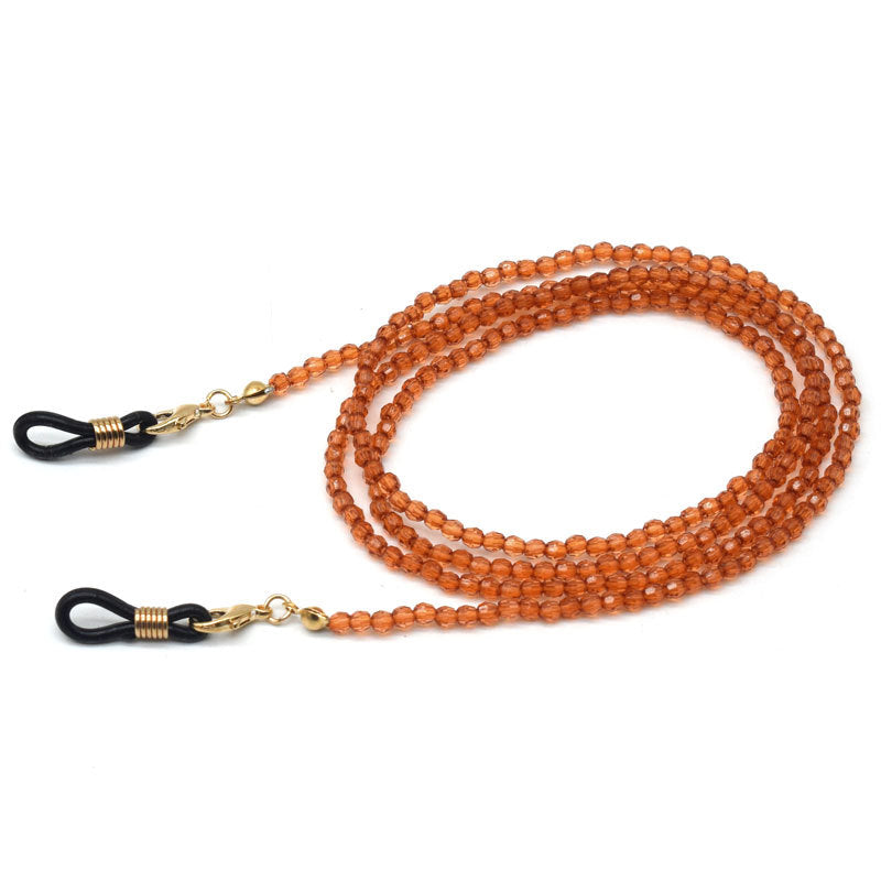 Beaded Eyewear Chain with Adjustable Fasteners Kalsten