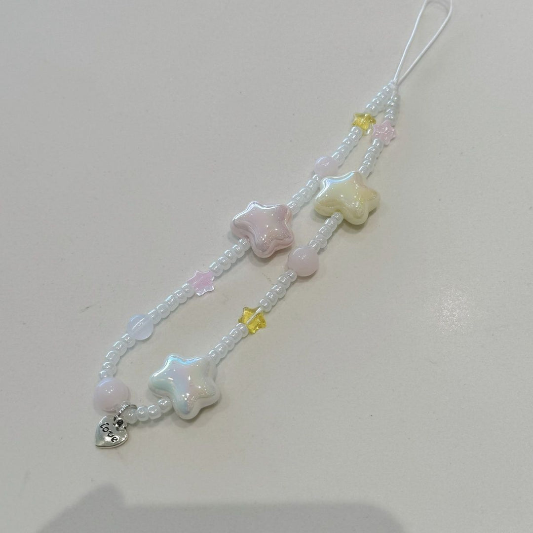 Charming Beaded Charm Lanyard Kalsten