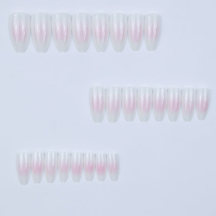 Artificial Nails in Elegant French Style Kalsten