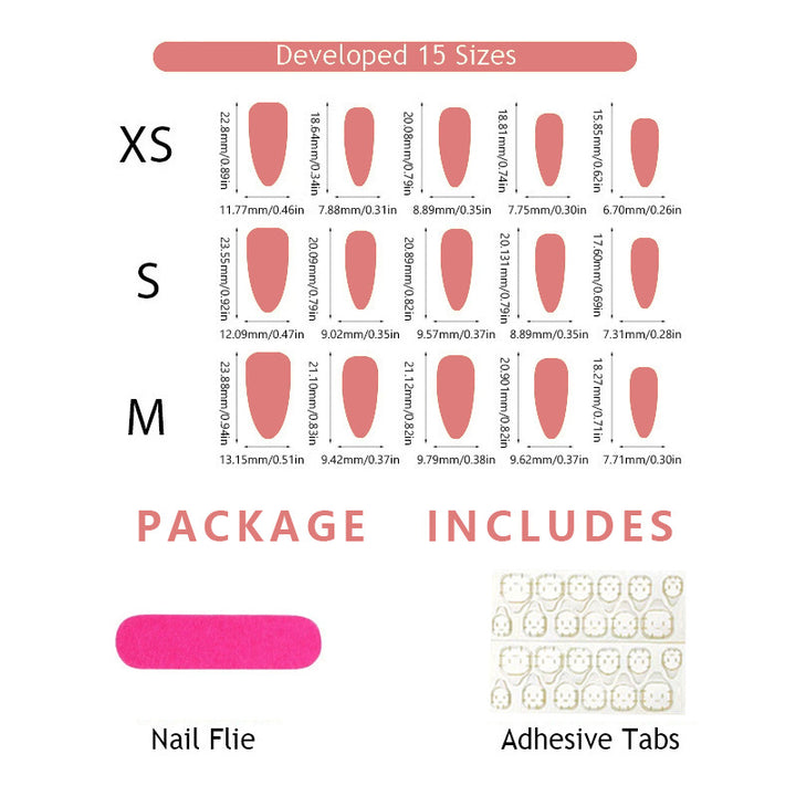 Ocean-Inspired Artistic Press-On Nail Set