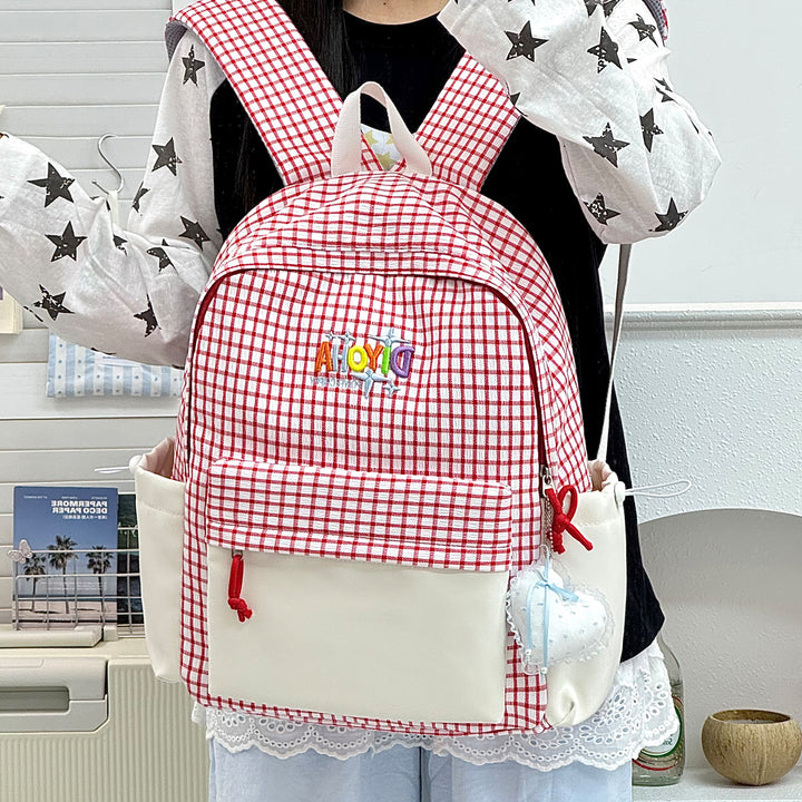 Playful Patterned Backpack Kalsten