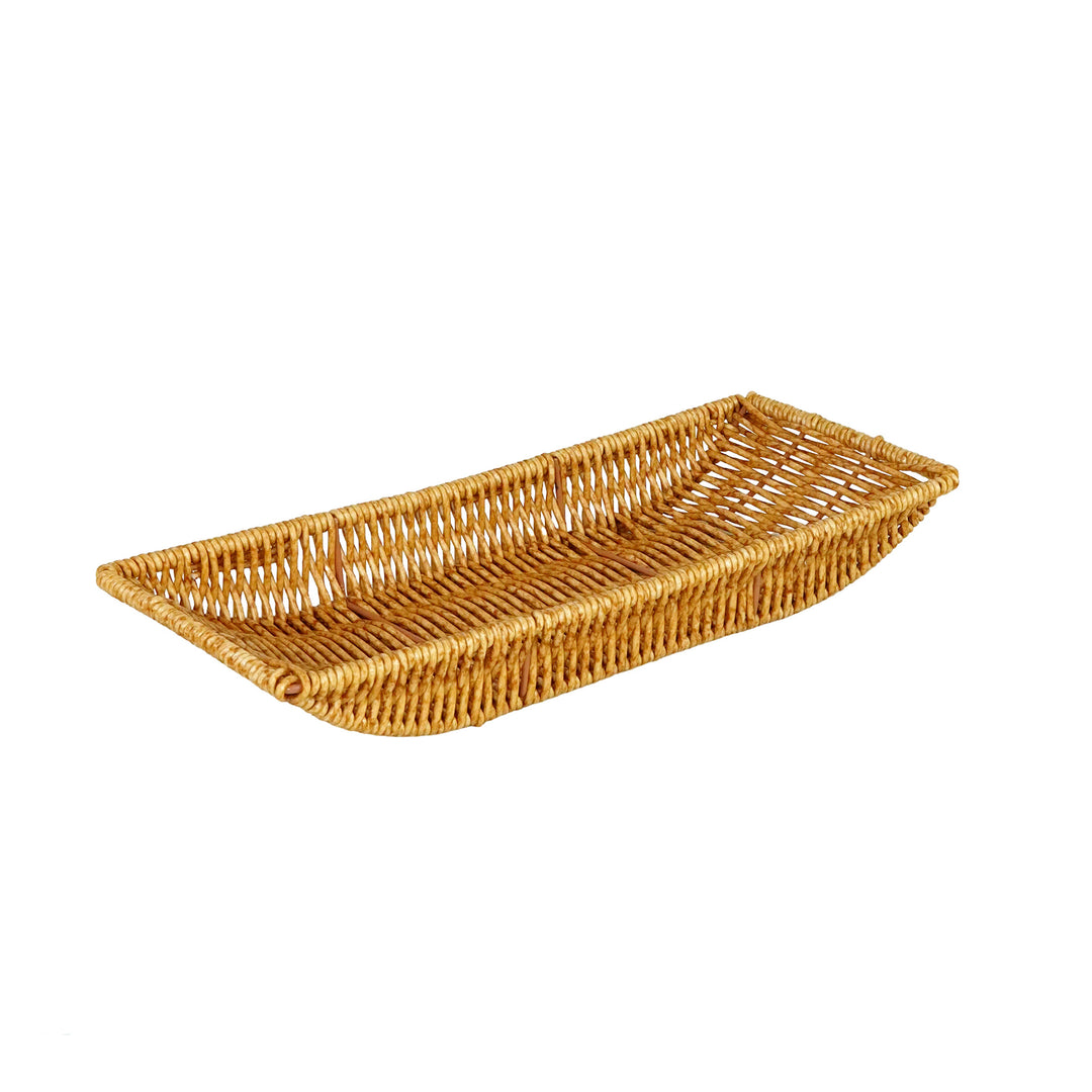 Natural Woven Rectangular Serving Tray Kalsten