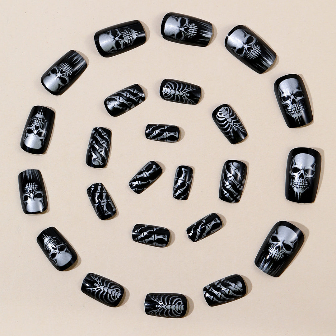 Gothic Skeleton Nail Art Set Kalsten
