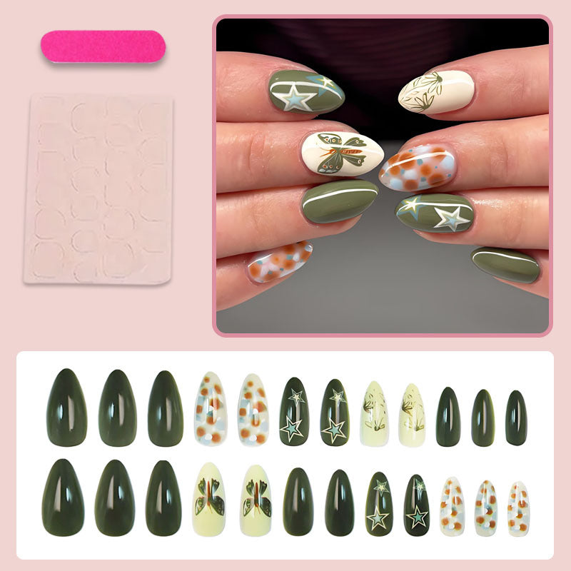 Nail art set with creative designs and delicate details Kalsten