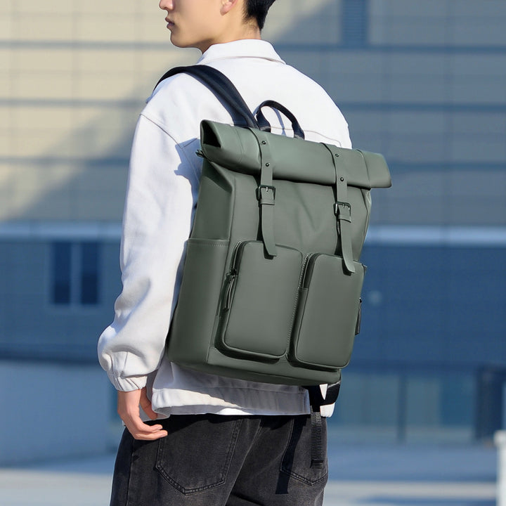 Roll-Top Waterproof Backpack Kalsten