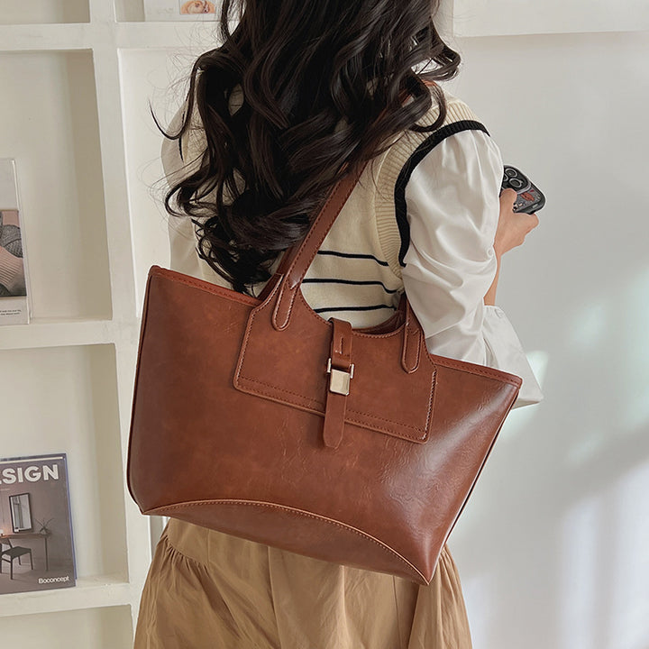 Sophisticated Leather Tote Bag