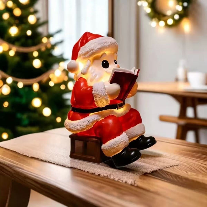 Decorative Santa Reading Lamp Kalsten