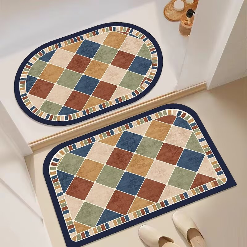 Decorative Floral Entryway Mat Kalsten