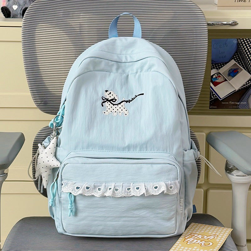 Stylish Embroidered Animal-Themed Backpack Kalsten