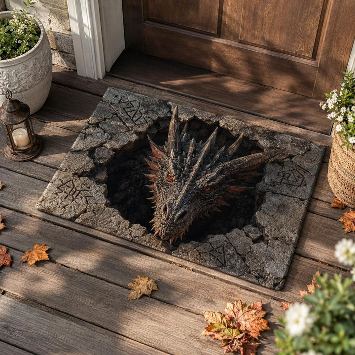 Fantasy-Themed Entrance Mat