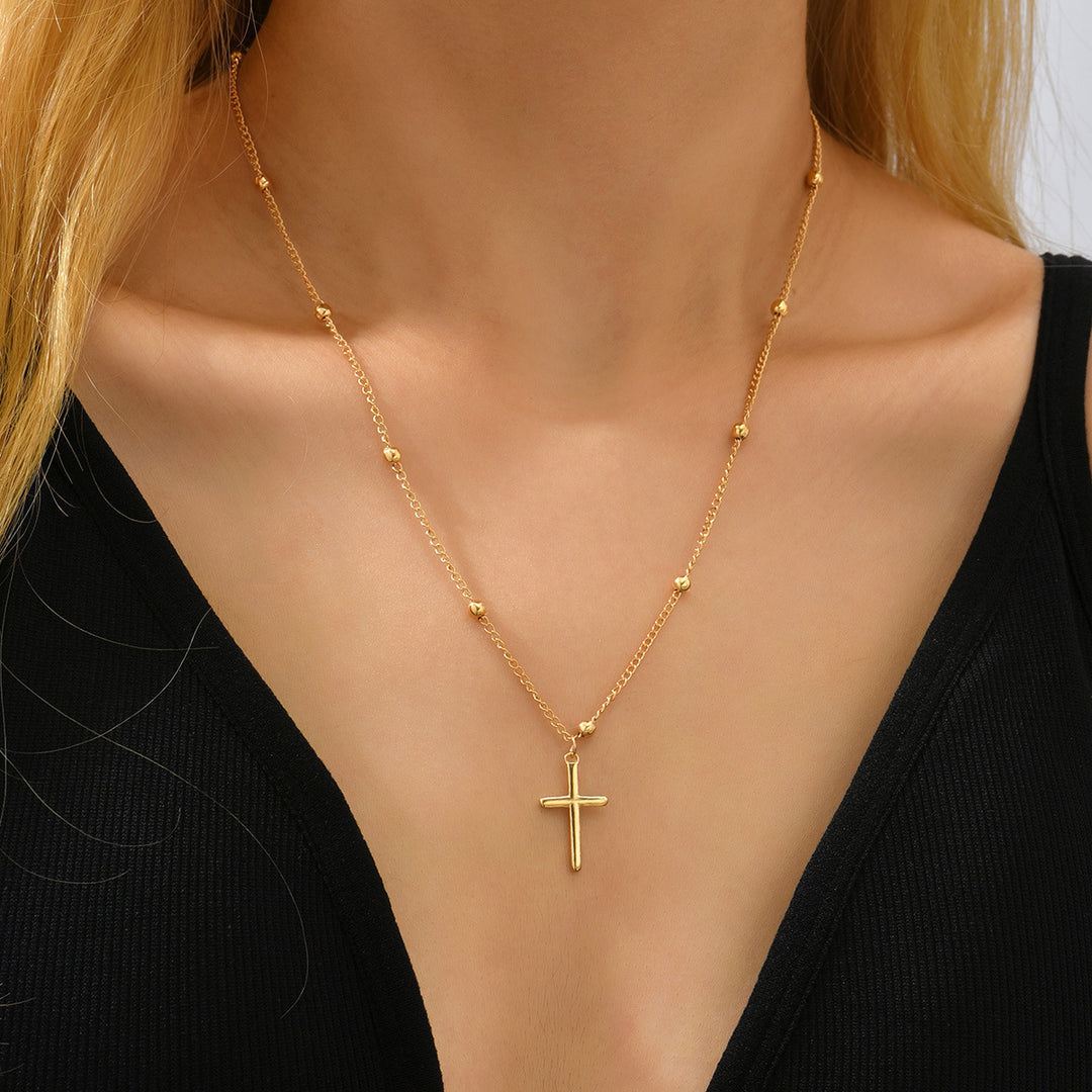 Cross Pendant Chain Necklace Kalsten
