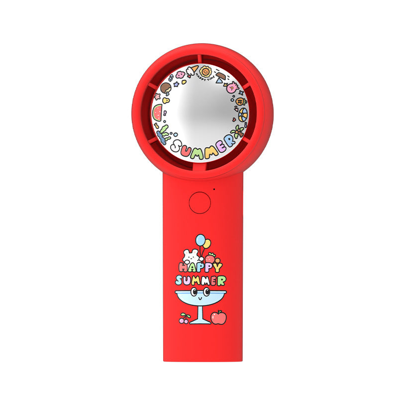Women's Portable Mini Sun Fan with Cat Design Kalsten