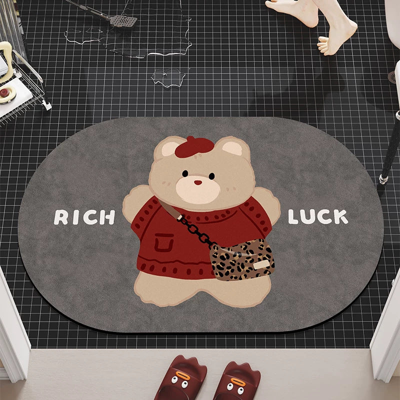 Cartoon Character Area Rug Kalsten