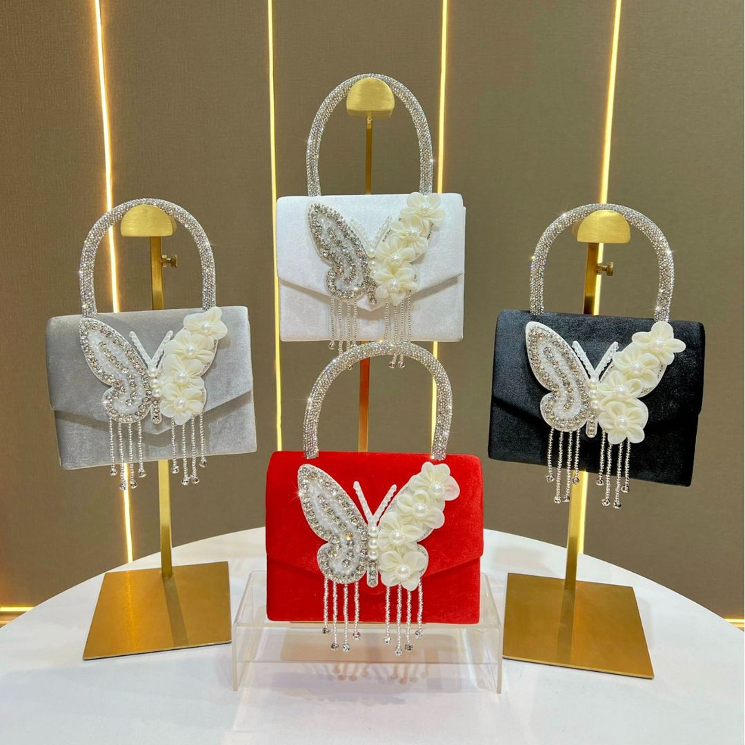 Decorative Butterfly Handbag