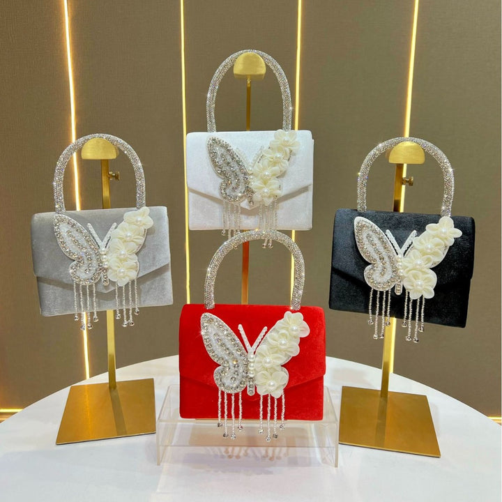 Decorative Butterfly Handbag