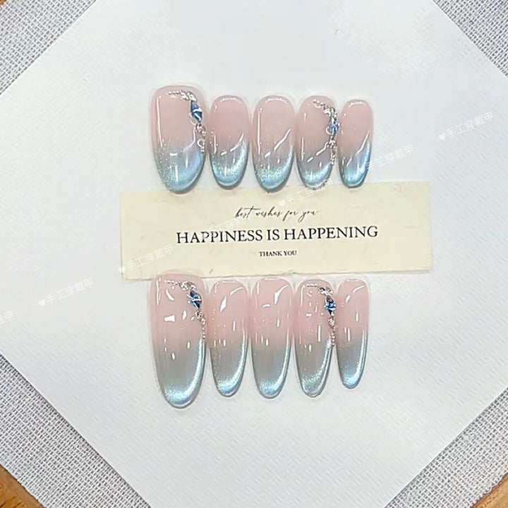 Ombre Stiletto Press-On Nail Set Kalsten