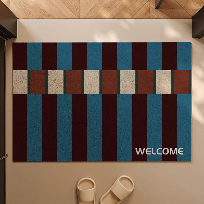 Welcome Message Indoor Doormat Kalsten