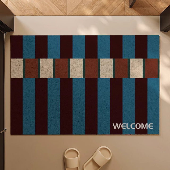Welcome Message Indoor Doormat Kalsten
