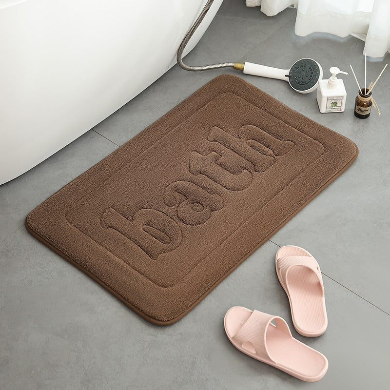 Absorbent Memory Foam Bath Mat Kalsten