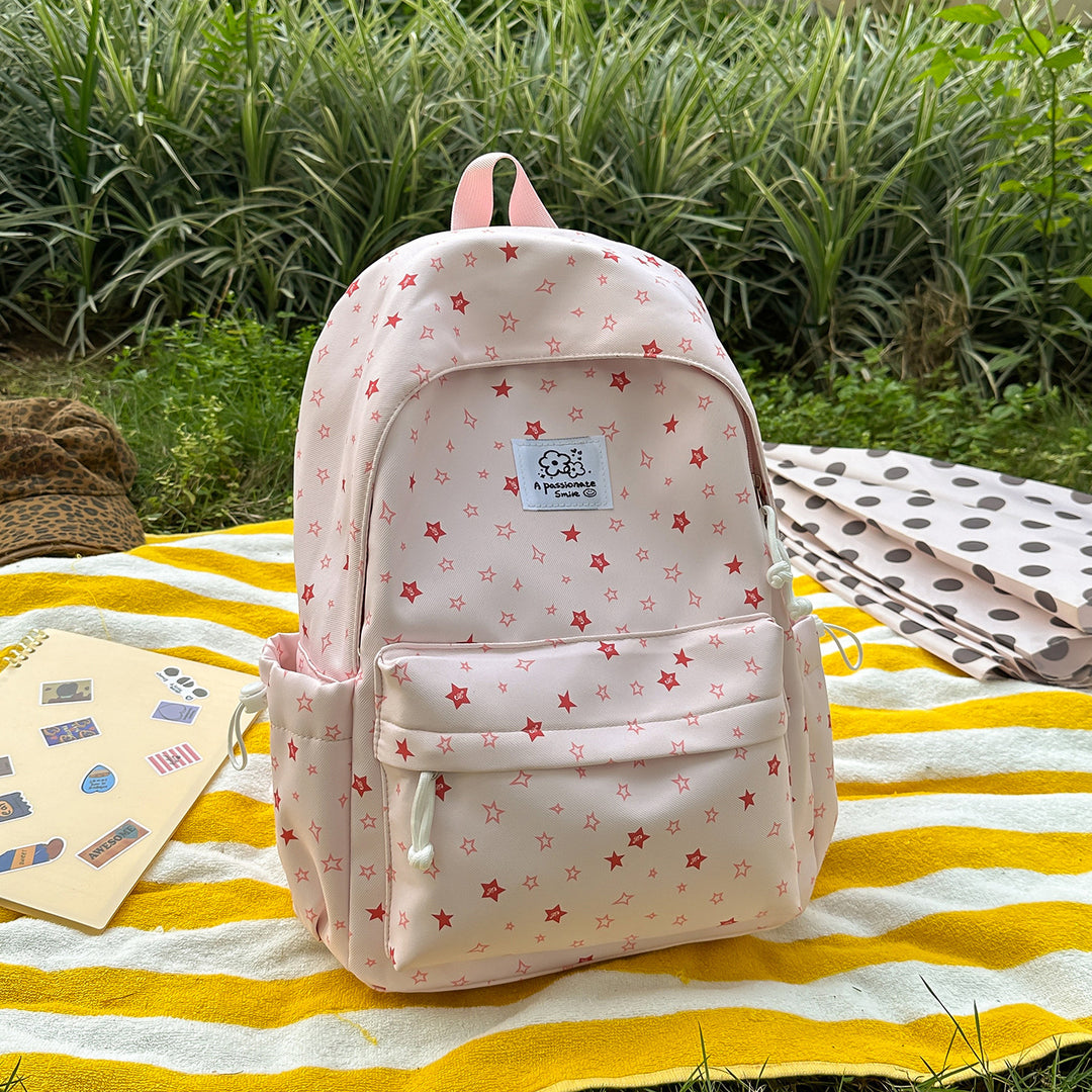 Star-Patterned Multi-Functional Backpack Kalsten