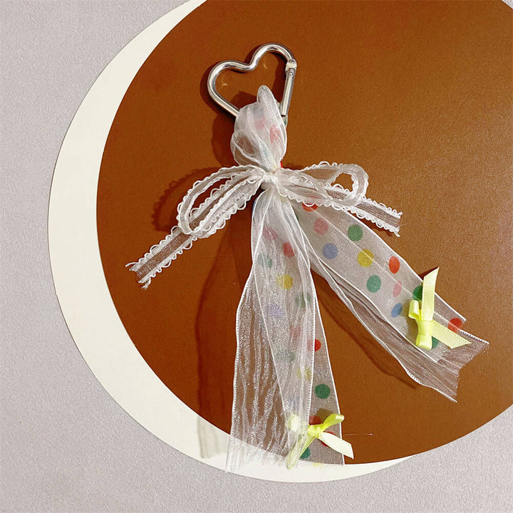 Decorative Heart-Shaped Keychain kalsten