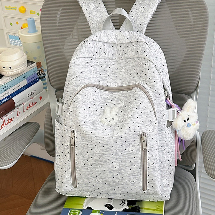 Cute Bunny-Themed School Backpack Kalsten