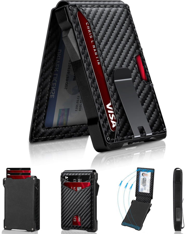 Carbon Fiber Slim Cardholder Kalsten